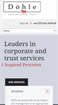 Mobile Screenshot of doehlecorporatetrust.com